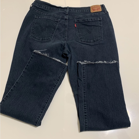 Levi’s 505 Straight Leg Jeans, Size 16 - Picture 2 of 9